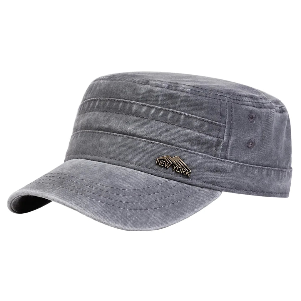 New York Washed Cotton Army Cap