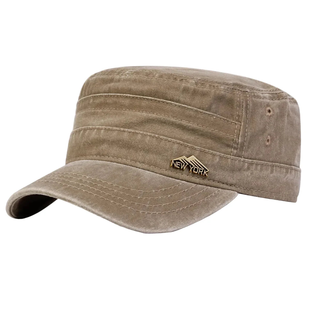 New York Washed Cotton Army Cap