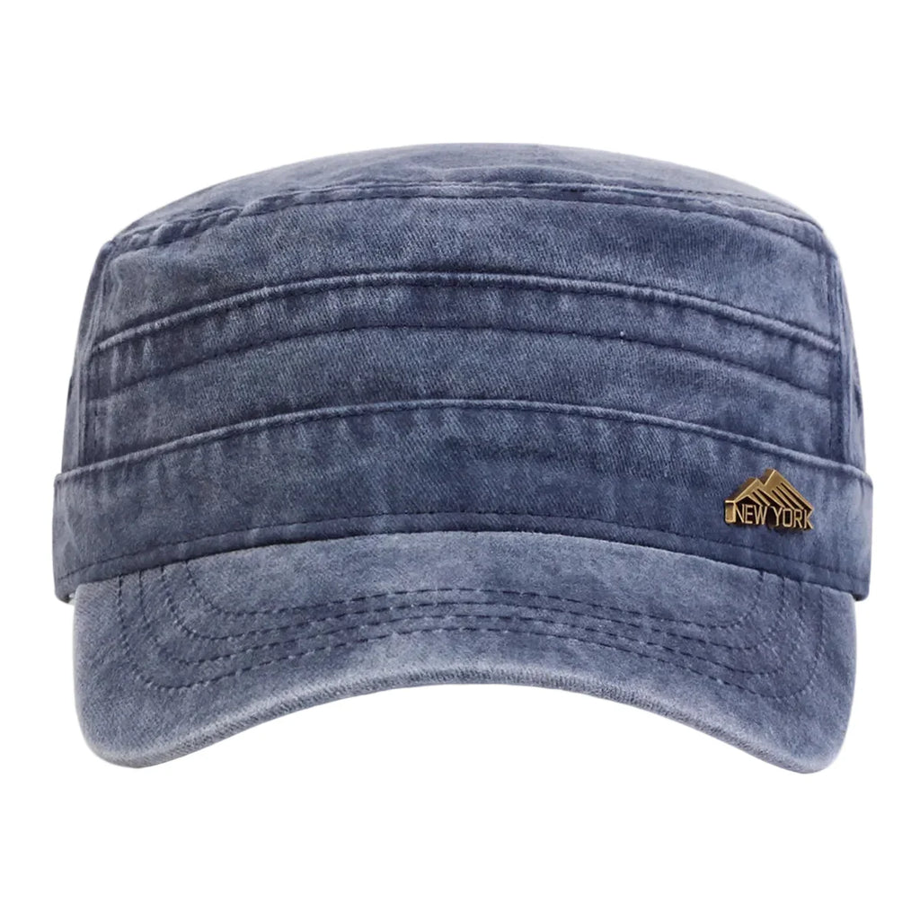 New York Washed Cotton Army Cap
