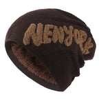 New York Winter Fur Knitted Beanie