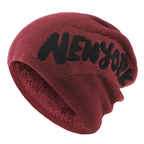 New York Winter Fur Knitted Beanie