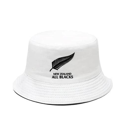 Black and white All Blacks Bucket Hat