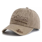 New Orleans French Quarter Jazz Baseball Cap