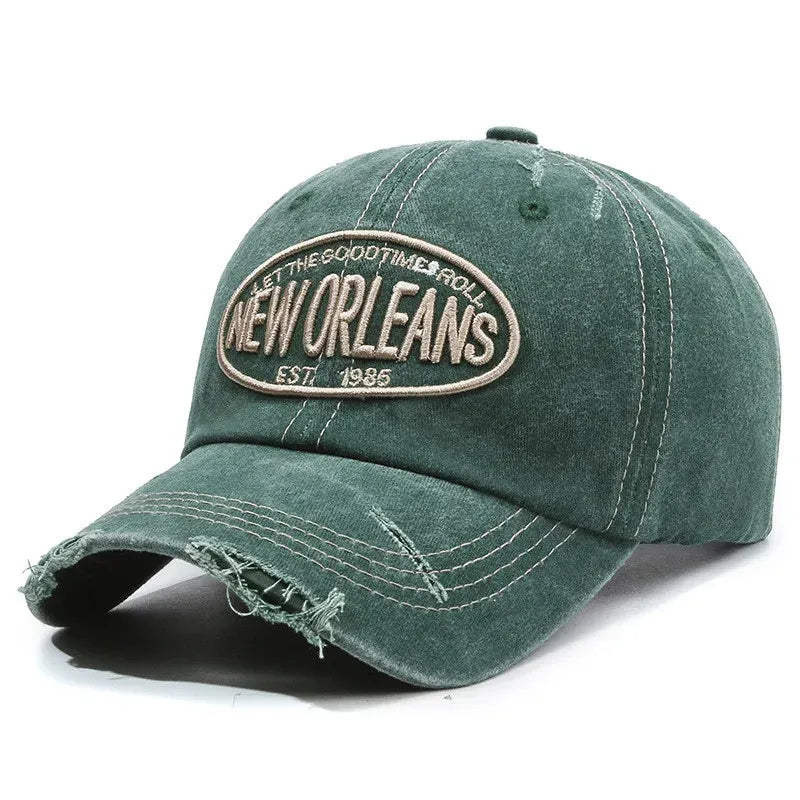 New Orleans Vintage Ripped Baseball Cap