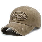New Orleans Vintage Ripped Baseball Cap