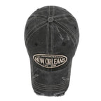 New Orleans Vintage Ripped Baseball Cap