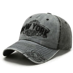 New York Vintage Denim Baseball Cap