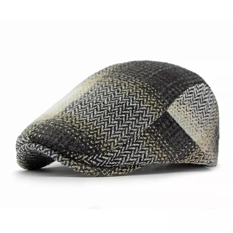 Newark Patchwork Flat Cap
