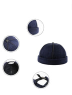 Newport Retro Knitted Docker Cap