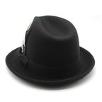 Nimes Feathers Trilby Hat