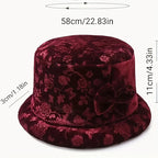 Normandie Woman Floral Bucket Hat