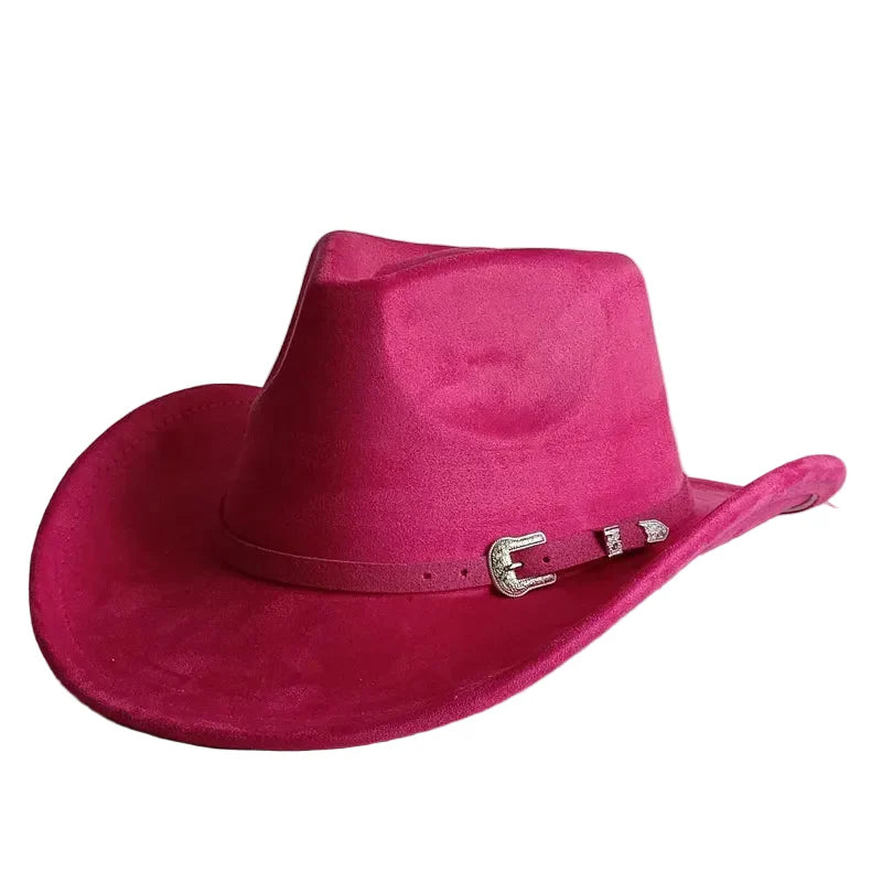 North Dakota Suede Western Cowboy Hat