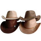 North Dakota Suede Western Cowboy Hat