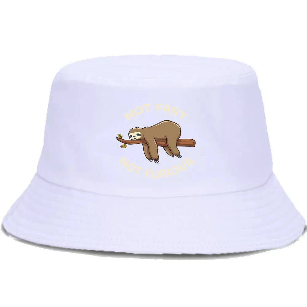Not Fast Not Furious Cotton Bucket Hat