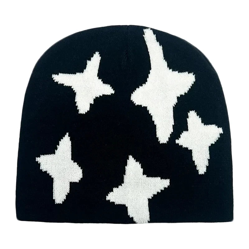 Nottingham Winter Crosses Knitted Beanie