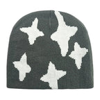 Nottingham Winter Crosses Knitted Beanie