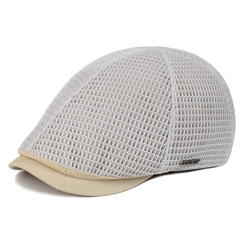 OKSDFOX Summer Mesh Flat Cap