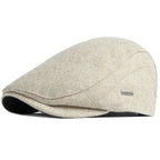 OKSDFOX Plain Cotton Flat Cap