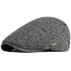 OKSDFOX Plain Cotton Flat Cap