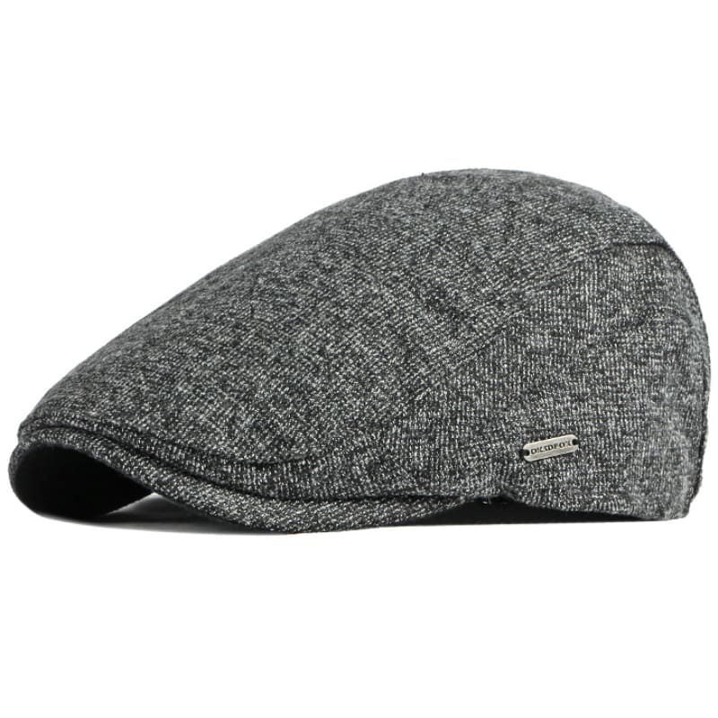 OKSDFOX Plain Cotton Flat Cap