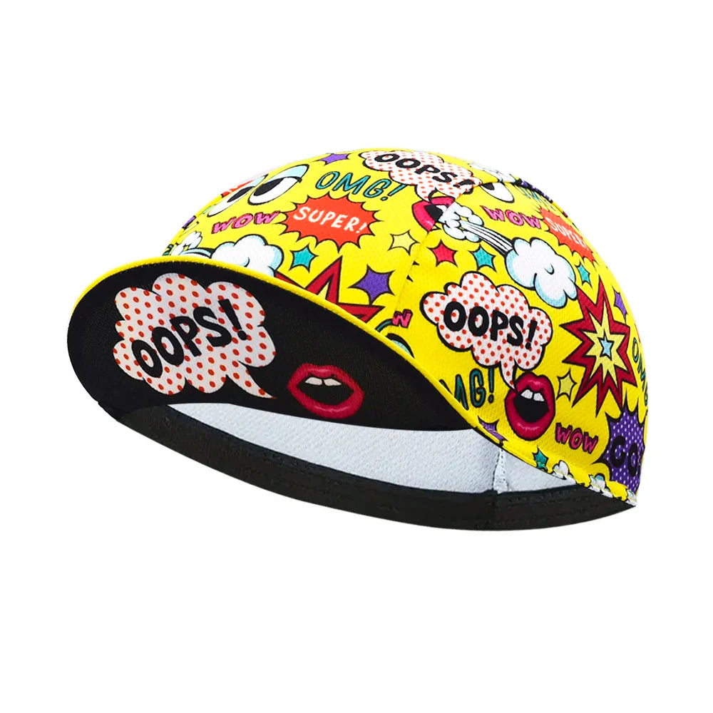 OOPS! Pop Art Cycling Cap