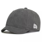 OYX Short Visor Cotton Baseball Cap