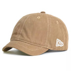 OYX Short Visor Cotton Baseball Cap