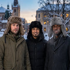 Oblast Russian Winter Rabbit Fur Trapper Bomber Hat