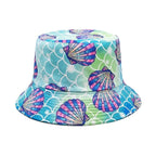 Ocean Shells Reversible Bucket Hat