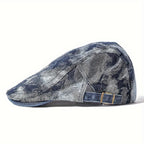 Omeya Denim Flat Cap