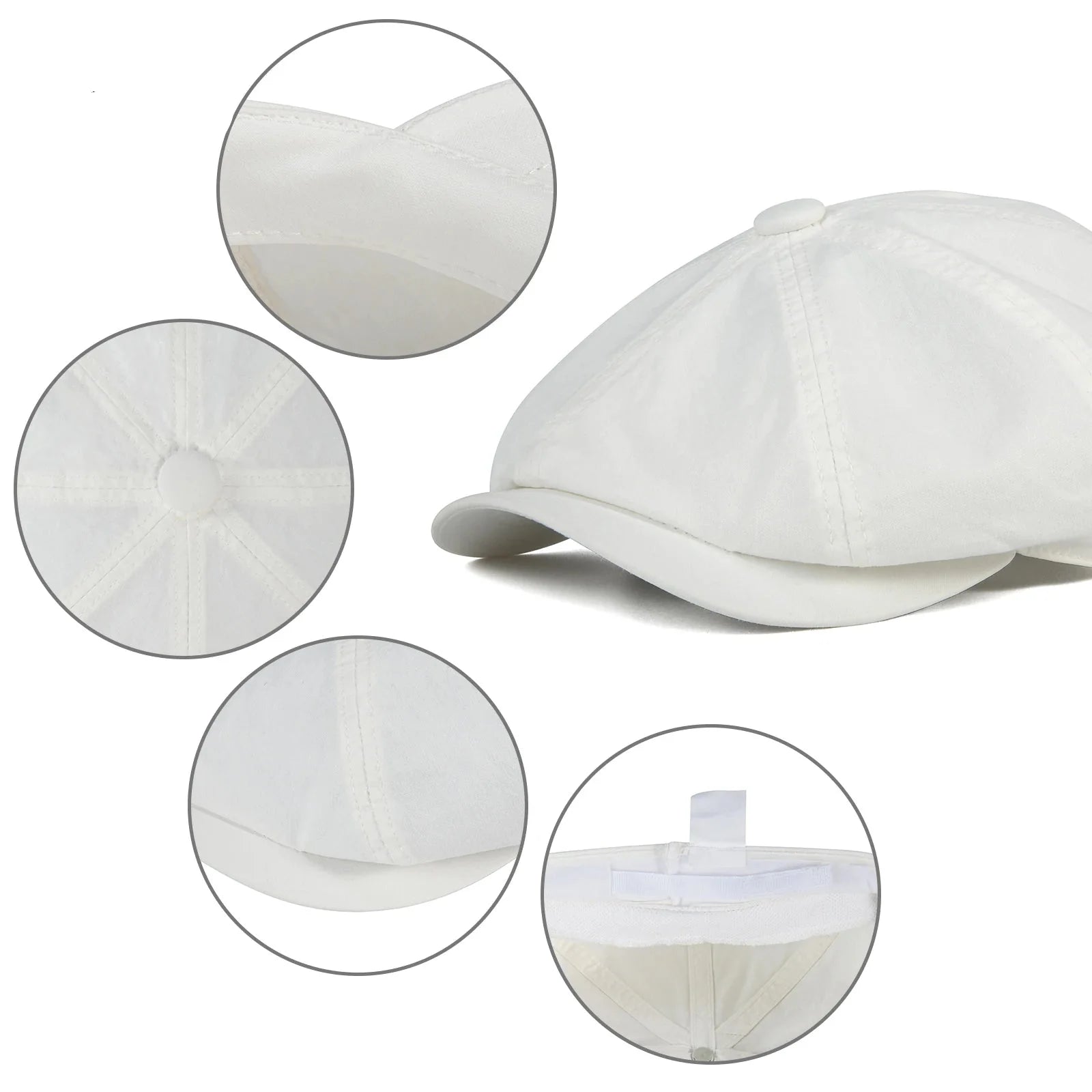 Ontario Cotton Newsboy Cap