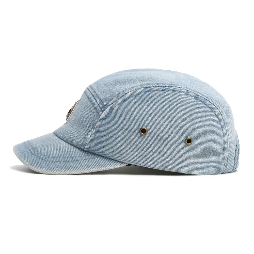 Ontario Denim Short Brim 5-Panels Cap