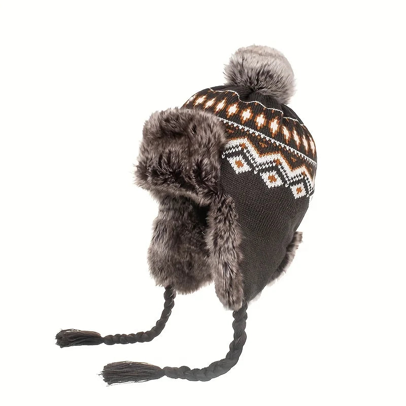 Ontario Winter Pom Pom Bomber Hat