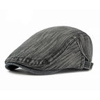 Oregon Retro Denim Gatsby Flat Cap