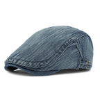 Oregon Retro Denim Gatsby Flat Cap