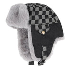 Oregon Winter Skiing Plaid Trapper Bomber Hat