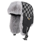 Oregon Winter Skiing Plaid Trapper Bomber Hat