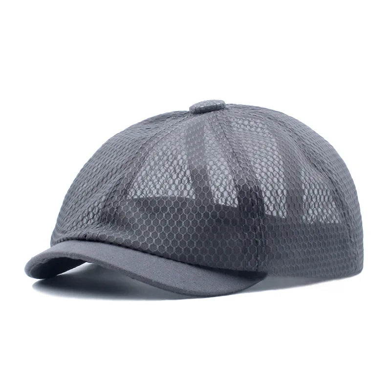 Orlando Summer Mesh Newsboy Cap