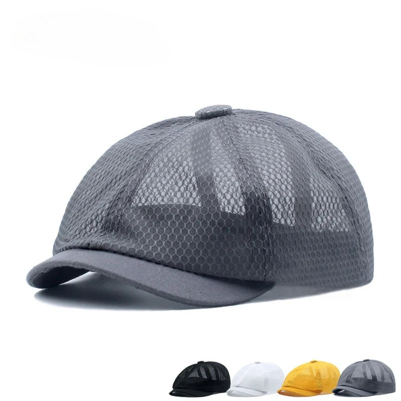 Orlando Summer Mesh Newsboy Cap