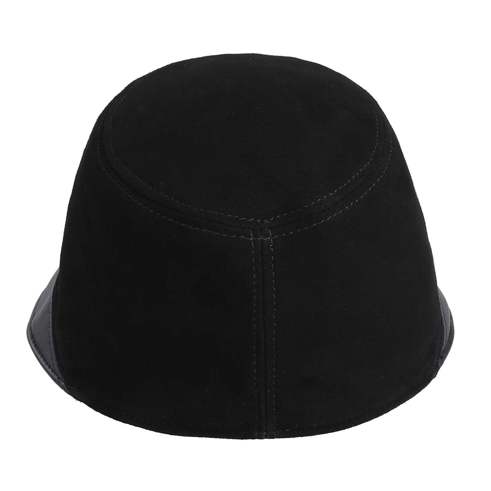 Orléans Woman Genuine Suede Leather Cloche Hat