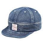 Osaka Vintage Denim Short-Brim Baseball Cap