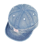 Osaka Vintage Denim Short-Brim Baseball Cap