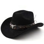 Ox-Head Suede Western Cowboy Hat