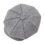 Oxford Kids Tweed Wool Newsboy Cap