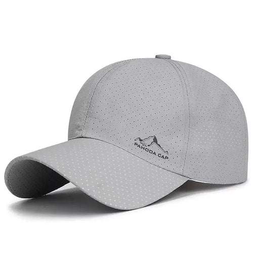 Gray Baseball Cap