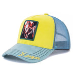 Painted Animals Suede Trucker Cap