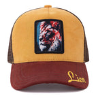 Painted Animals Suede Trucker Cap