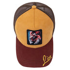 Painted Animals Suede Trucker Cap