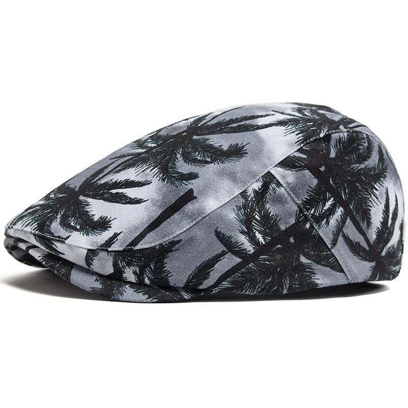 Palm Trees Summer Flat Cap