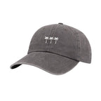 Palm Trees Washed Cotton Baseball Cap